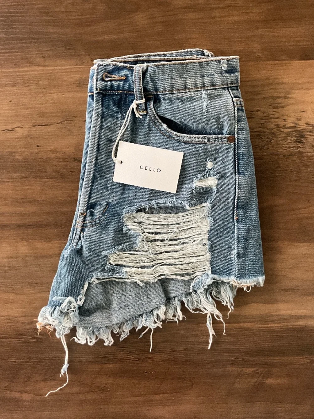 Cello Denim Shorts